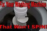Whirlpool Washing Machine Won't Spin Cycle