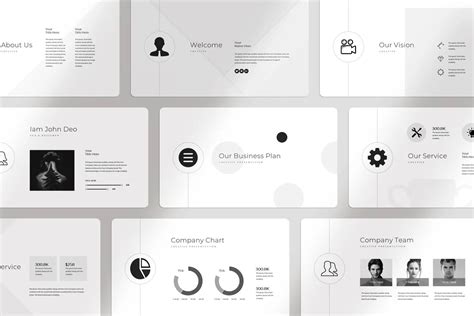 White Powerpoint Templates