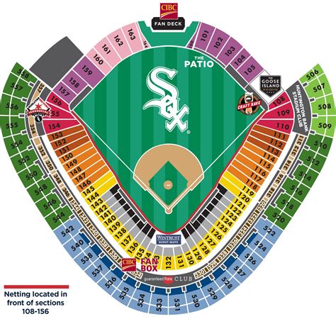 White Sox Seating Chart