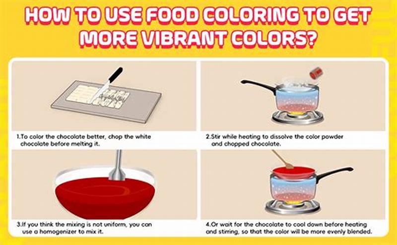 Why Does Oil And Food Coloring Not Mix
