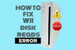 Wii Fit Error Disc