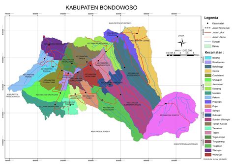 Batas Wilayah Tapen Bondowoso