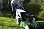 Wind Up Start Yardworks Lawn Mower