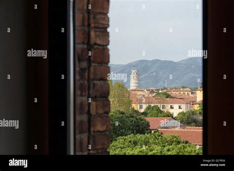 Window To The Tower Pisa