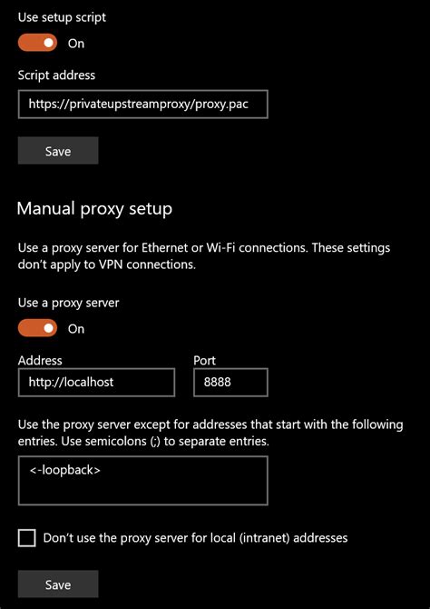 Windows 1.0 Automatic Proxy