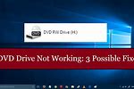 Windows 1.0 DVD RW Drive Not Working