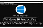 Windows 10 Key Cmd