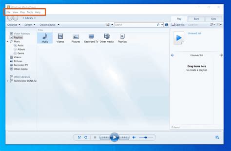 Windows Media Player Add File