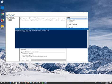 Windows Task Scheduler