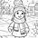 Winter Coloring Pages
