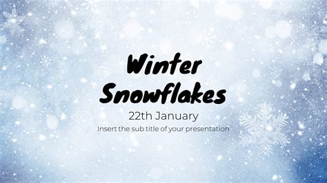 Winter Slide Templates