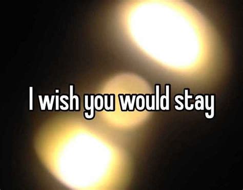 Wish you would
