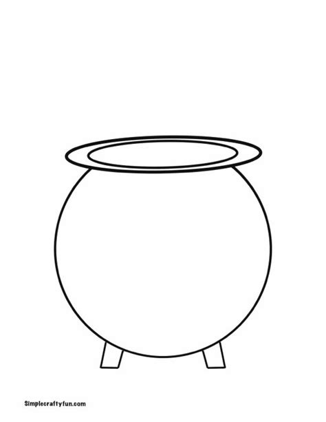Witches Cauldron Printable