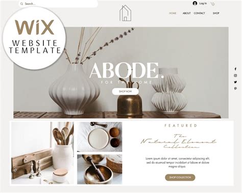 Wix Store Templates