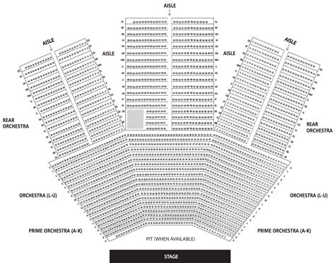 Wolftrap Seating Chart