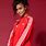 Women's Red Adidas Tracksuit