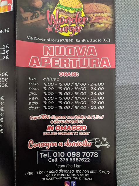 WonderBurger Genoa