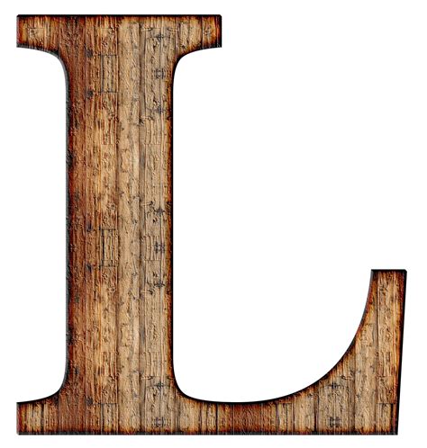 Wood Letter