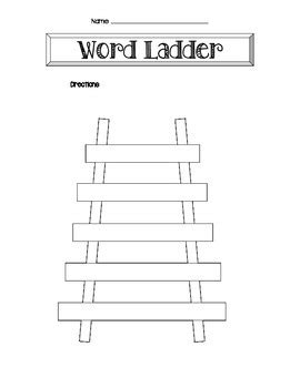 Word Ladder Template