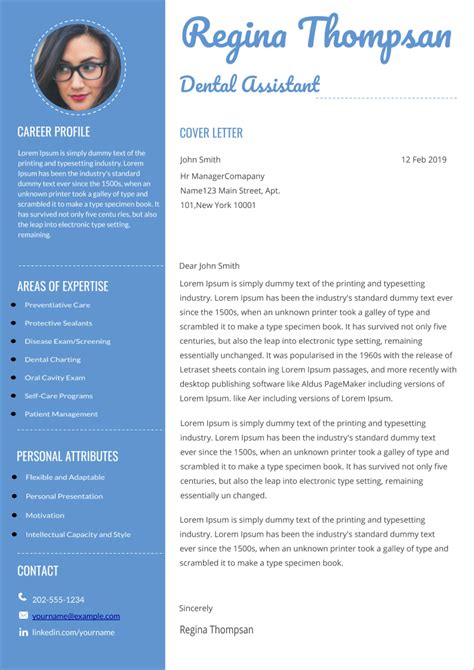 Word Template Cover Letter