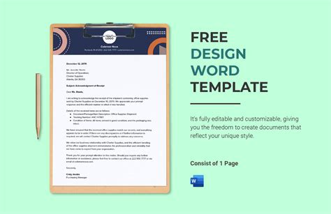 Word Template Free