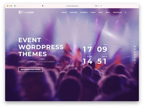 Wordpress Event Template