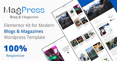 Wordpress Magazine Template