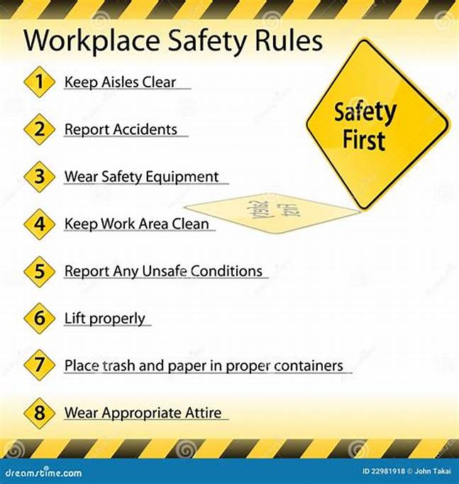 Workplace Safety Rules and Regulations