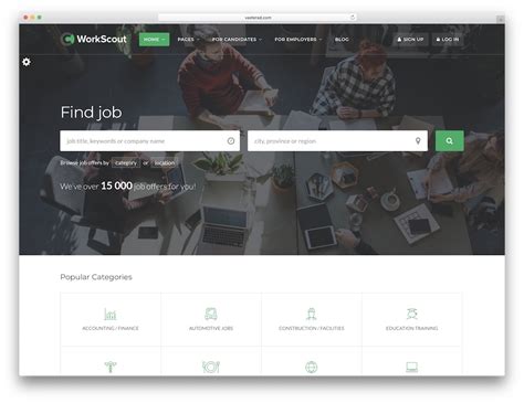 Workscout Template