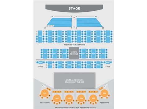 World Cafe Live Philadelphia Seating Chart