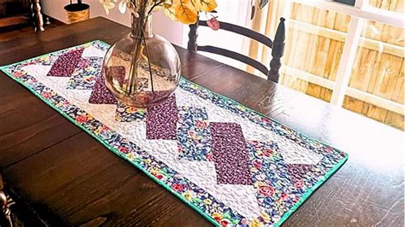 Woven Table Runner Pattern