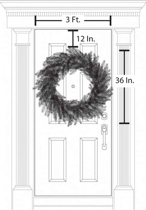 Wreath Size Chart