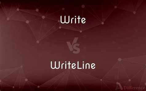 WriteLine