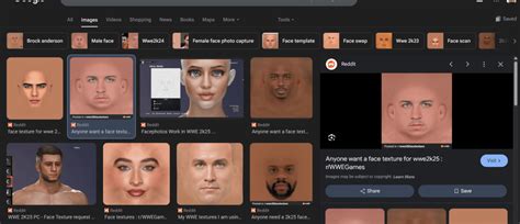 Wwe 2k25 Face Texture Template