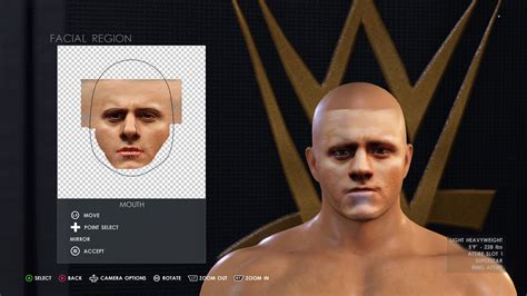 Wwe Face Template