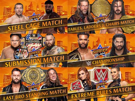 Wwe Match Card Template