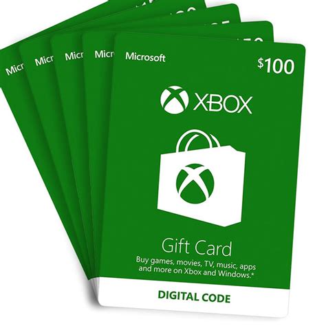 Xbox Gift Card Printable