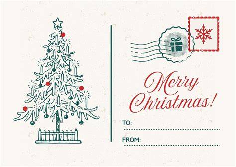 Xmas Card Photo Templates