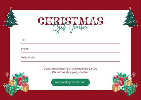Xmas Certificate Templates
