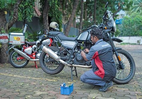 YES S Royal Enfield Service