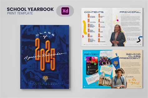 Yearbook Layouts Templates