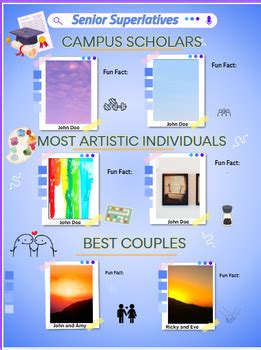 Yearbook Superlatives Template