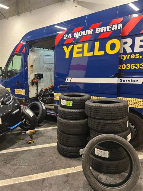 Yellow Tyres Mobile Tyre Fitting Whetstone Northwest London 24 Hour Emergency Service
