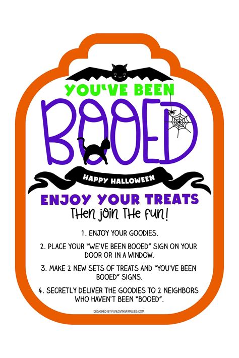 You Ve Been Booed Sign Printable