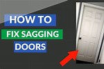 YouTube Fix a Sagging Door