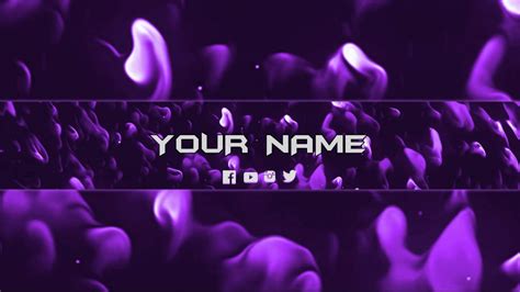 Youtube Banner Template No Text