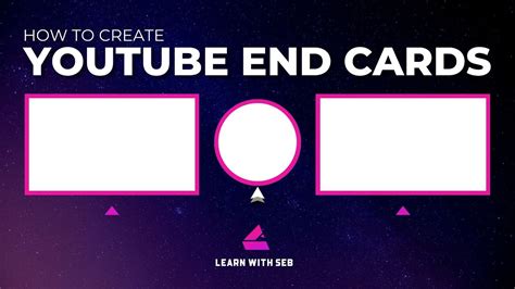 Youtube Ending Card Template