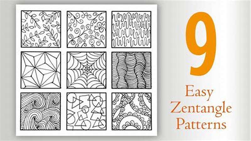 Zentangle Pattern Instructions