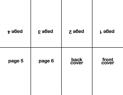 Zine Layout Template