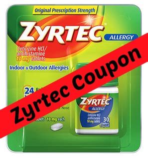 Zyrtec Coupon Printable